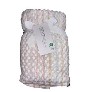 Kassaspa Multicolor Striped Hand Towels Set of 2 NEW Fast Shipping